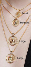 Load image into Gallery viewer, Karak Vergina Sun Necklace LRG