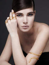 Load image into Gallery viewer, Karak Daphne Leaves Arm Band Bracelet
