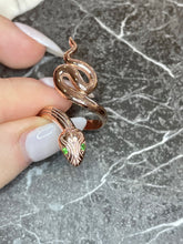 Load image into Gallery viewer, Karak Euryale Snake Ring