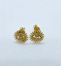 Load image into Gallery viewer, Karak Vergina Star Studded Earrings