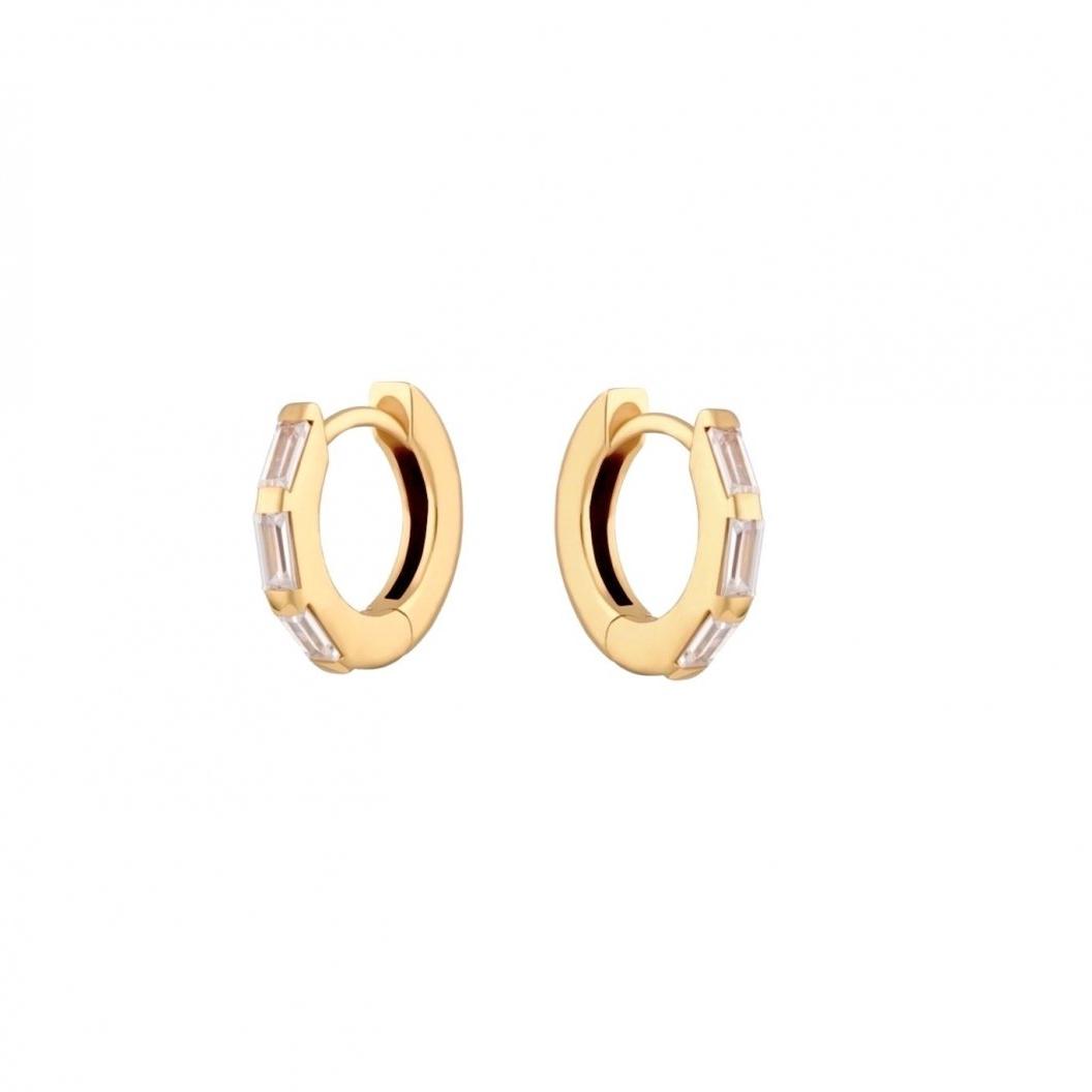 Baguette Huggie Hoops