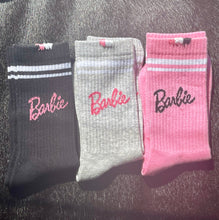 Load image into Gallery viewer, B. Beautiful Reworked Barbie Socks
