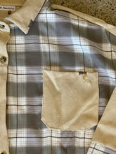Load image into Gallery viewer, B. Beautiful Beige Plaid Shirt
